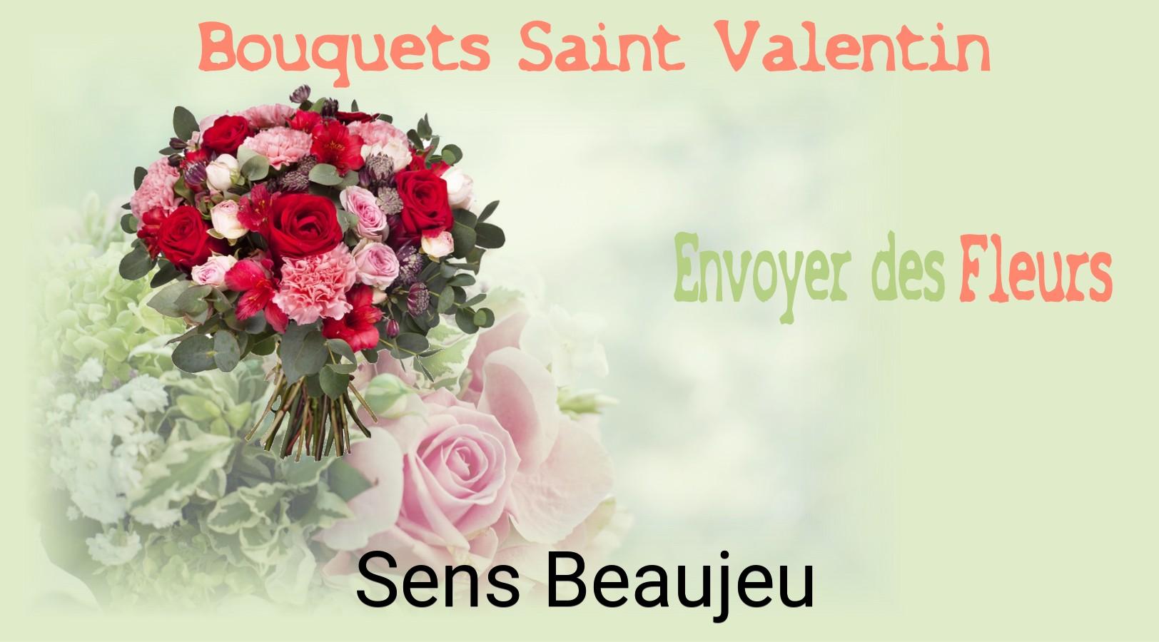 Roses de Saint-Valentin livrées à Sens-Beaujeu